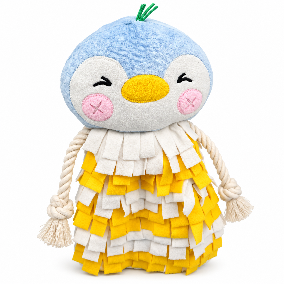Cool Bao Bao — Pingüino con flecos y cuerda