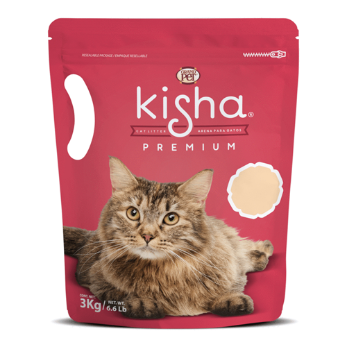 Arena Kisha Premium Para Gato 3kg