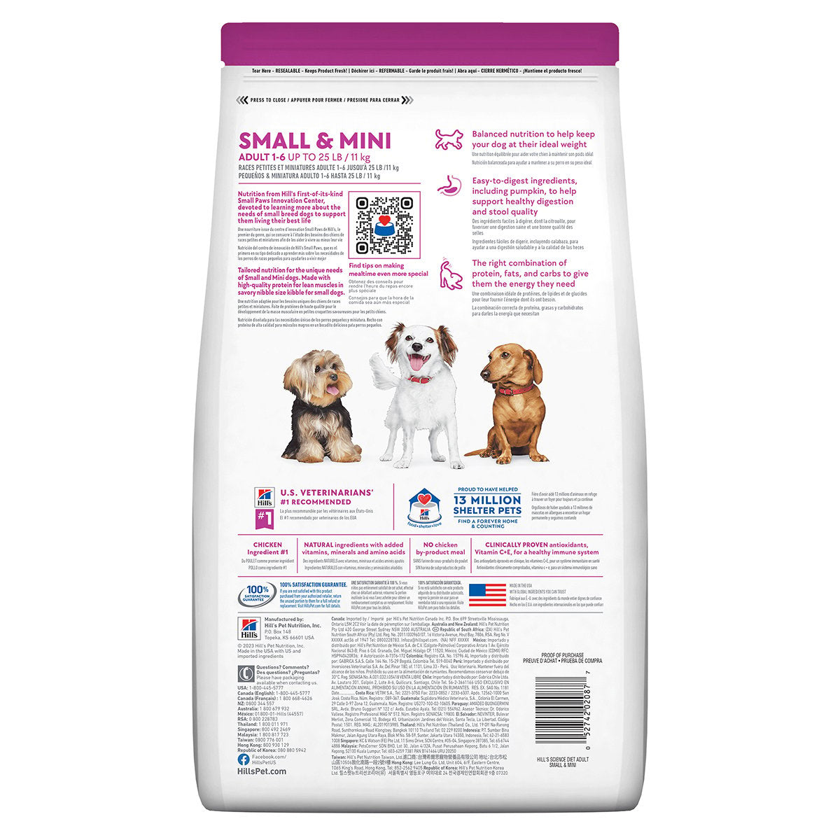 Alimento P/Perro Adulto Small Paws