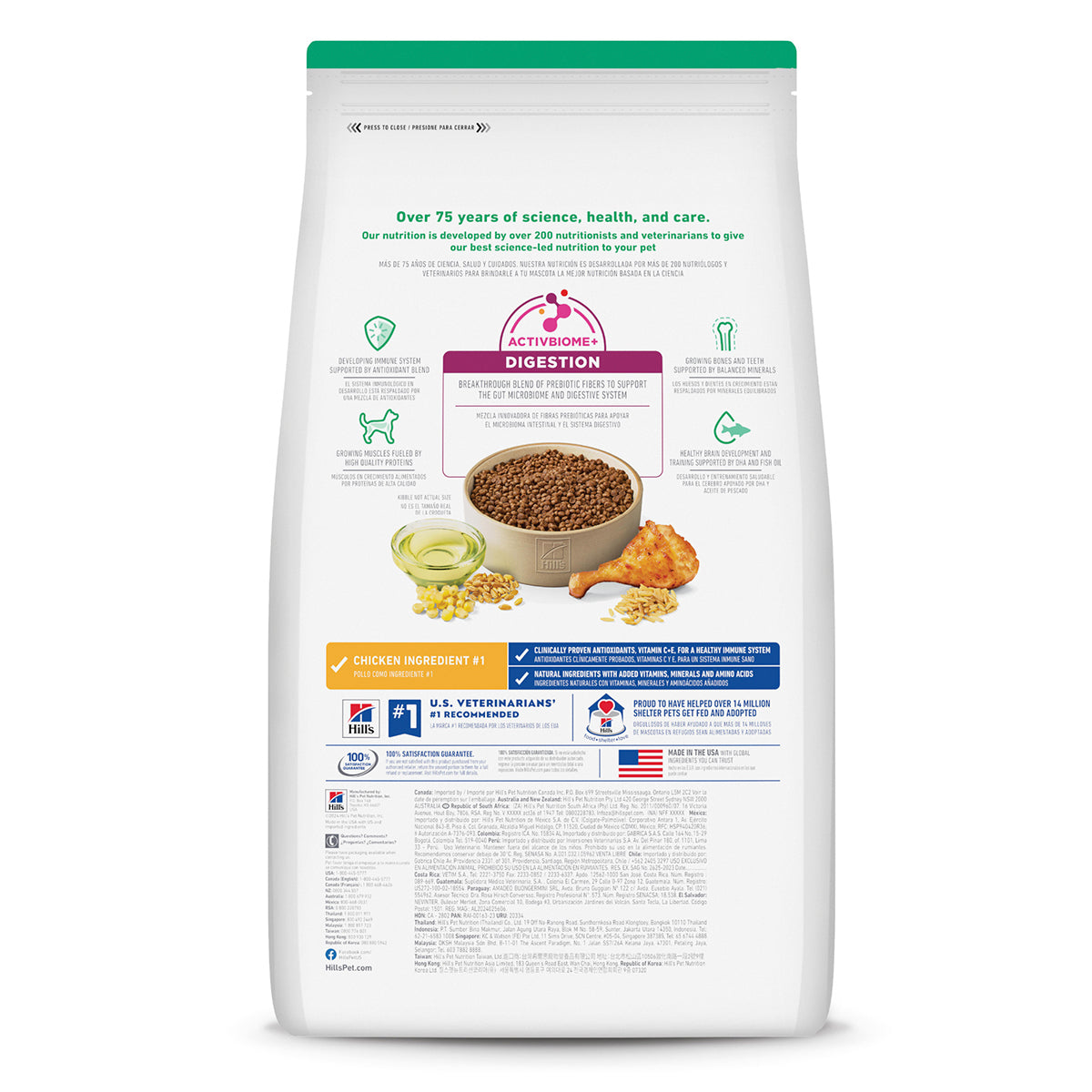 Alimento Hill's Science Diet Original Cachorro Para Perro Raza Pequeña