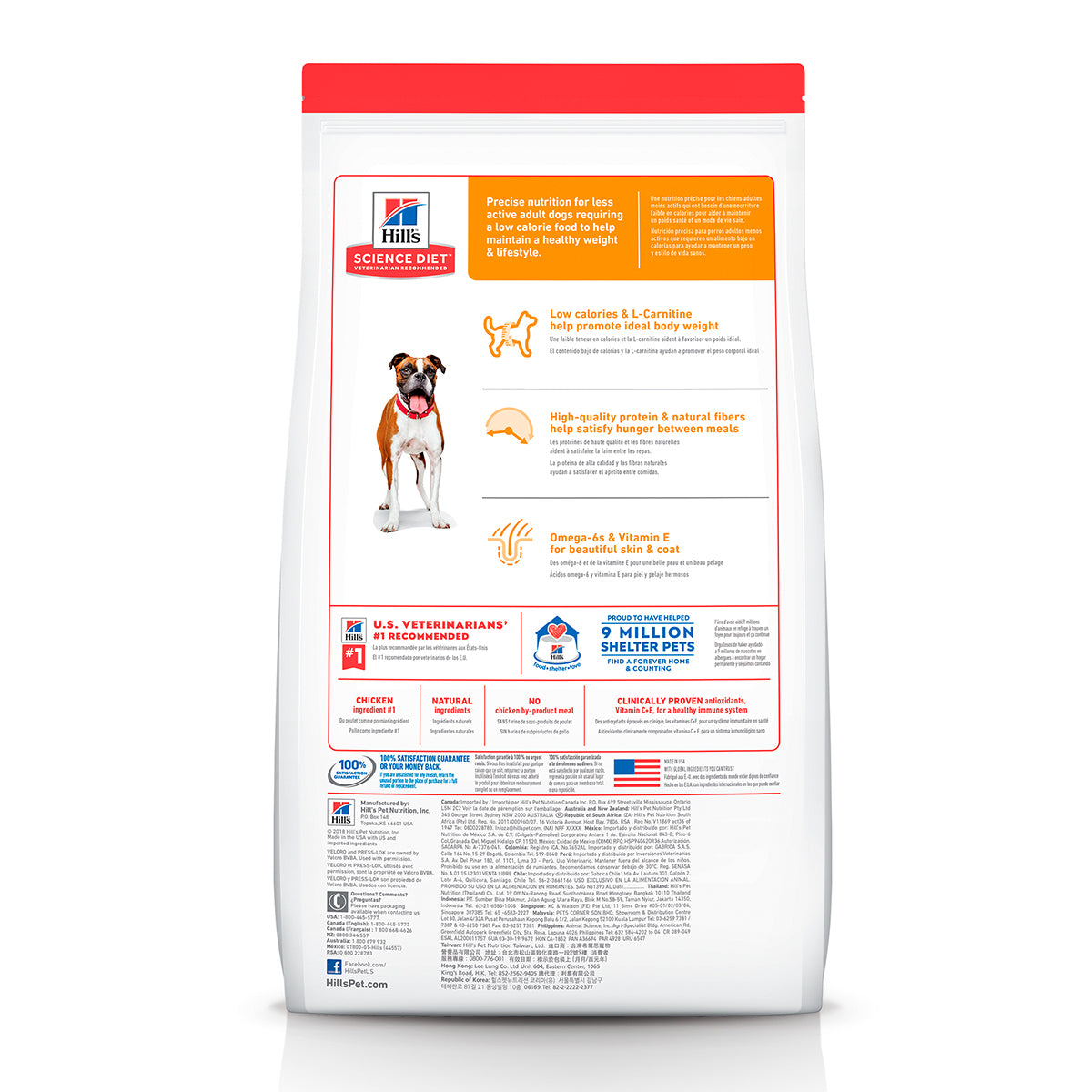 Alimento Hill's Science Diet Adult Light Dog Food (UNICAMENTE BAJO PEDIDO)