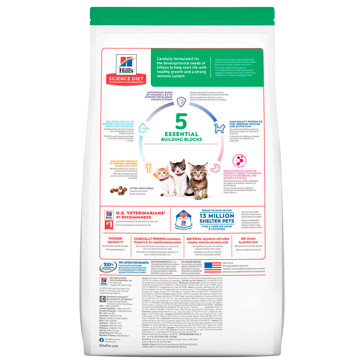 Alimento Hill's Science Diet Original Para Gatito 3.2kg