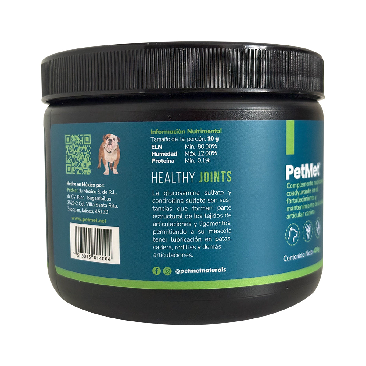 Suplemento Alimenticio Glucosamina Healthy Joints 400g