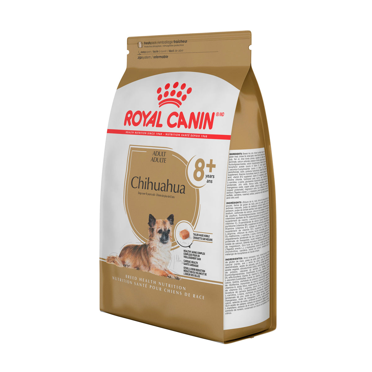 Royal Canin 8+ Alimento Seco para Perro Senior Raza Chihuahua 1.14 kg