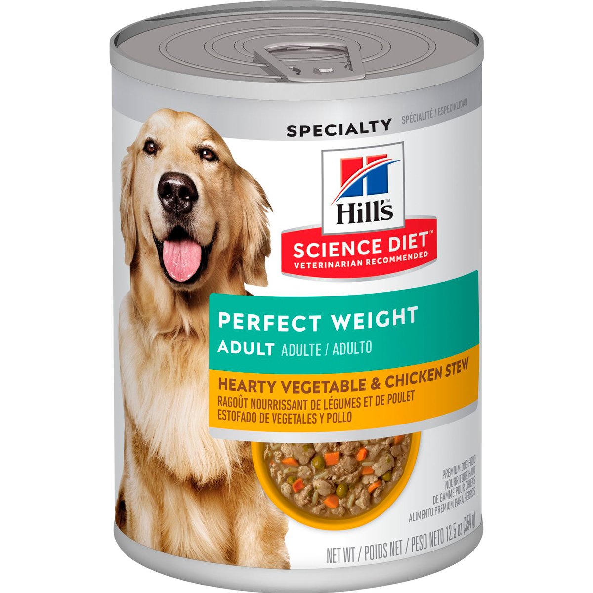 Hill's Science Diet Perfect Weight Alimento Húmedo Control de Peso para Perro Adulto 354 g