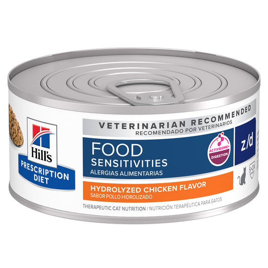 Hill's Prescription Diet z/d Alimento Húmedo para Alergia Alimentaria para Gato Receta Original 156 g