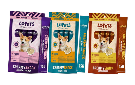 Creamy Snack Lopets para Perro 60 GR