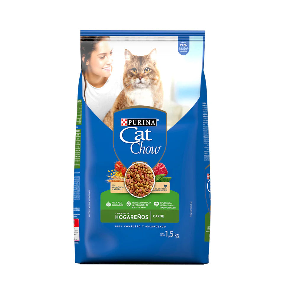 Alimento Purina Cat Chow Adultos Carne para Gato 1.5 kg