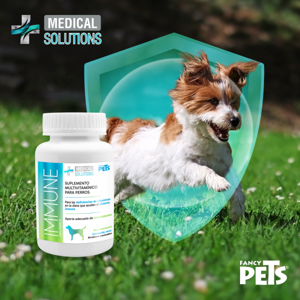 MS Immune Tabletas Masticables P/ Perros 60 Tabs
