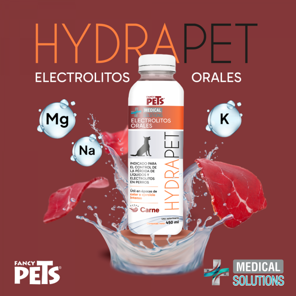 MS HydraPet Electrolitos Orales Sabor Carne P/Perro
