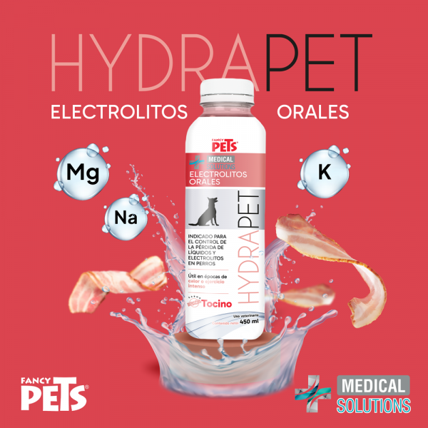MS HydraPet Electrolitos Orales Sabor Tocino P/Perro