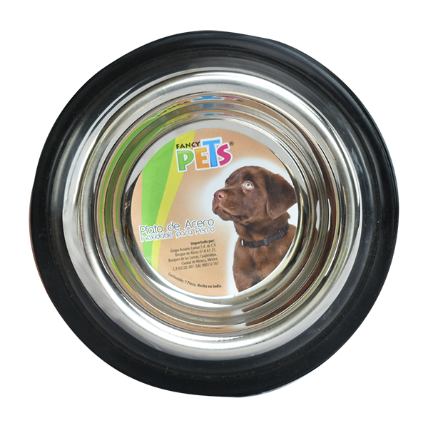 Plato Fancy Pets de Acero Para Perros