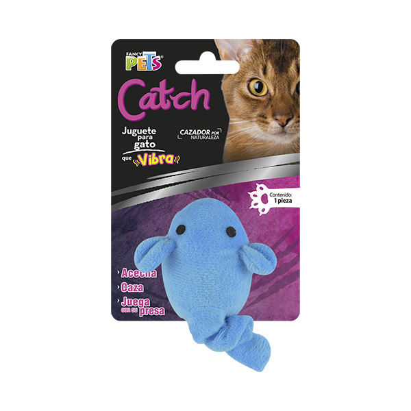 Juguete Pez Aletas Vibro Catch