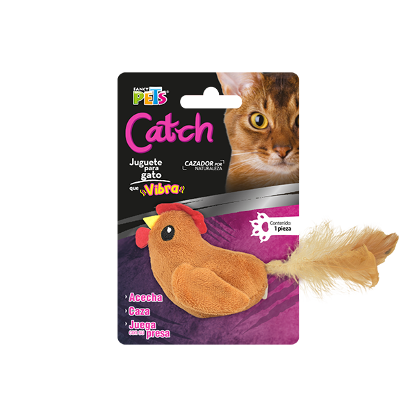 Juguete Gallina Vibro Catch