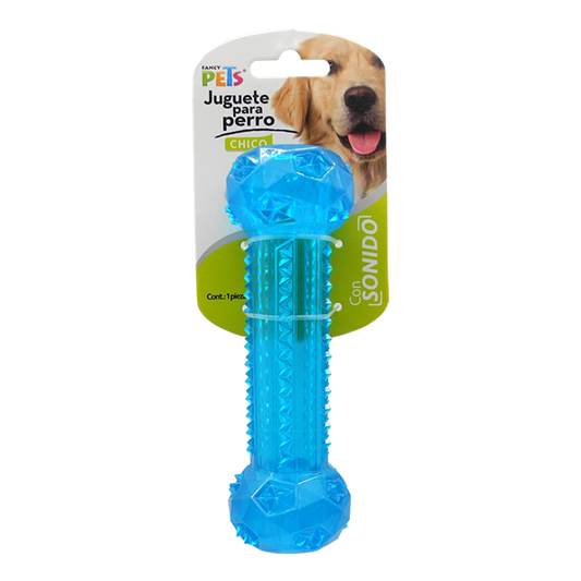 Juguete Fancy Pets Mancuerna Prisma Con Sonido