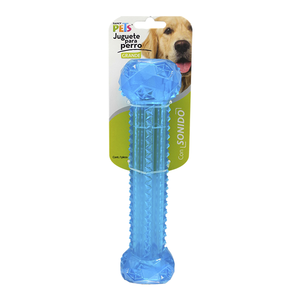 Juguete Fancy Pets Mancuerna Prisma Con Sonido