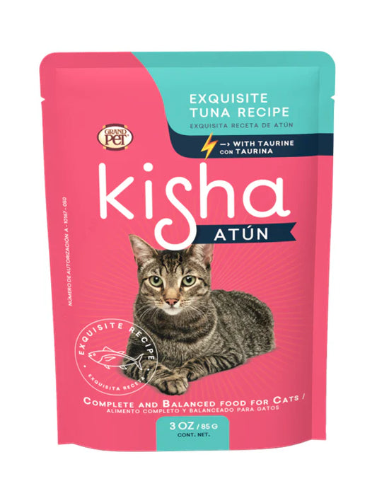 Sobre Kisha Receta de Atún Para Gato 85g