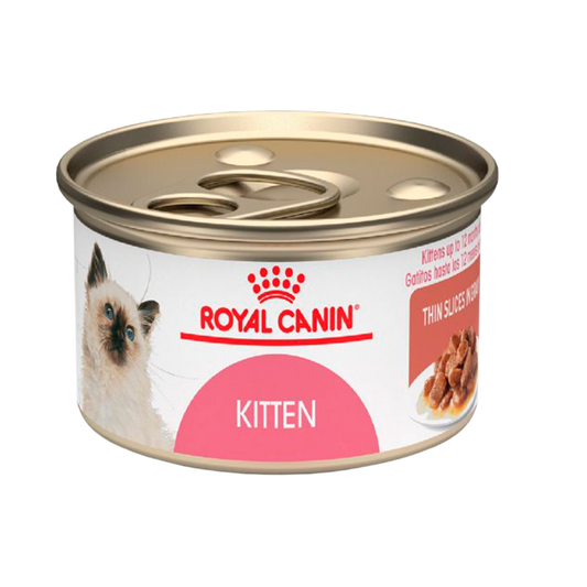 Alimento Royal Canin Kitten Para Gato Slices in Gravy Lata 85g