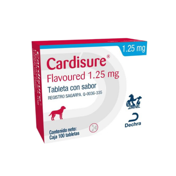 Cardisure 1.25mg Caja Con 100 Tabletas