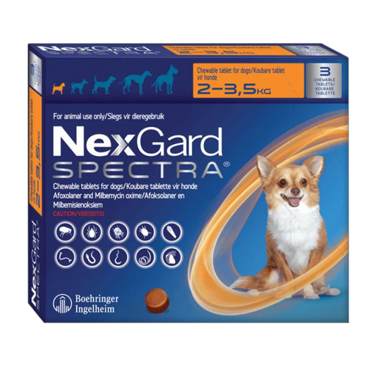 NexGard Spectra 1 Tableta De 2 kg A 3.5 kg