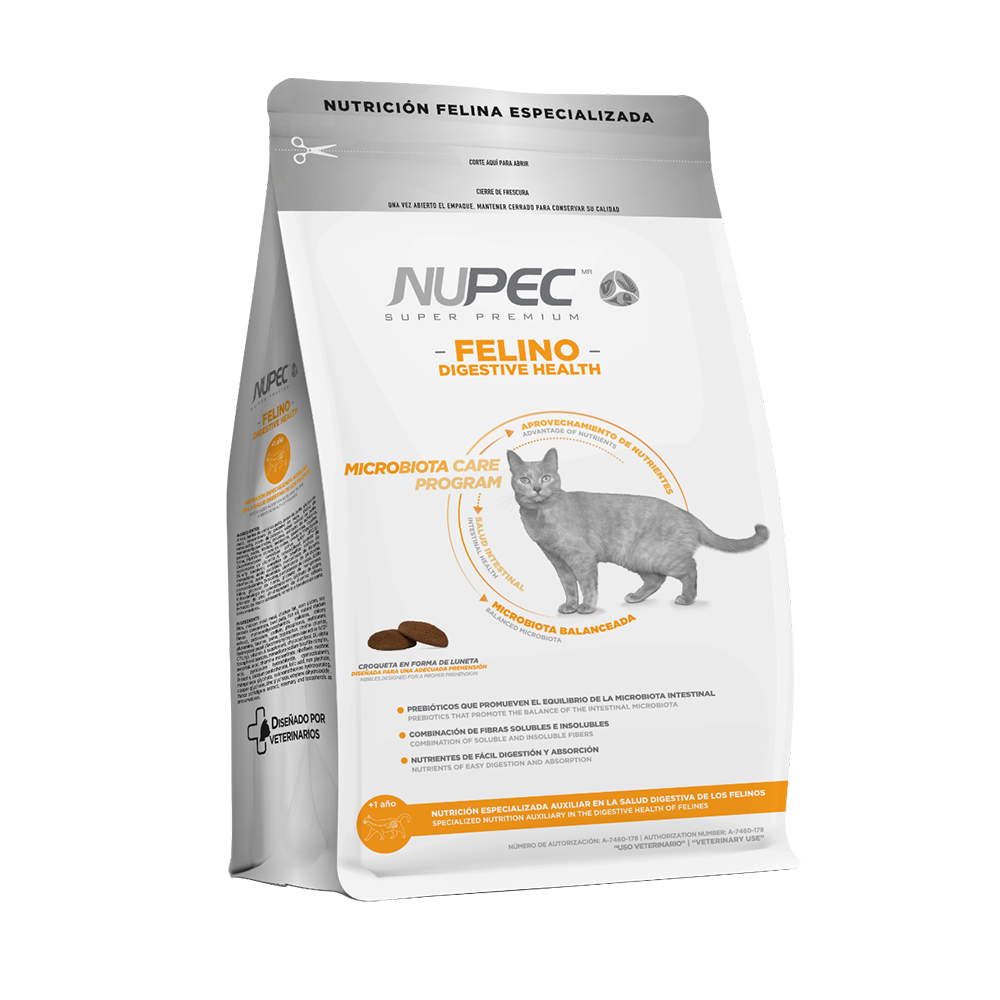 Nupec Alimento Digestive Health Para Gato