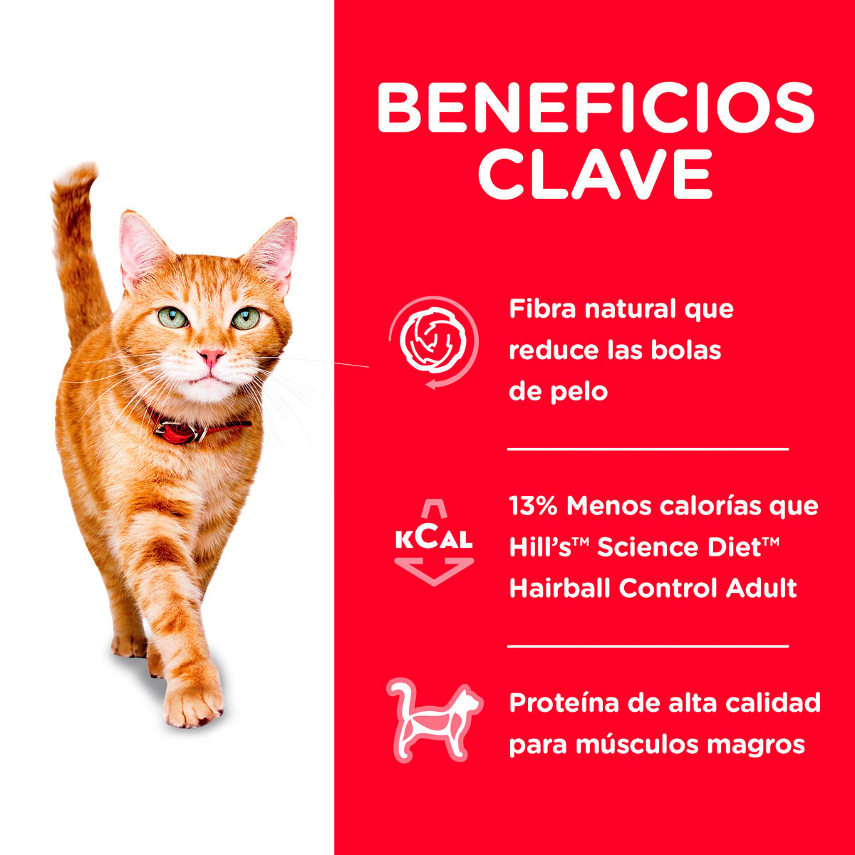 Alimento Hill's Science Diet Adulto Hairball Control Light Para Gato 3.17kg (ÚNICAMENTE BAJO PEDIDO)