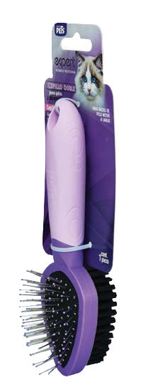 Cepillo Fancy Pets Expert Doble Para Gato