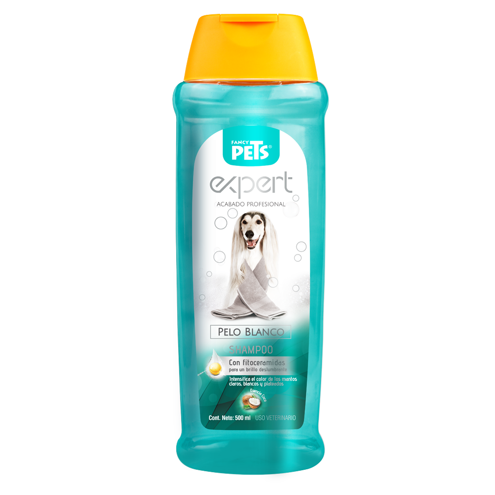 Shampoo Fancy Pets Expert Pelo Blanco 532ml