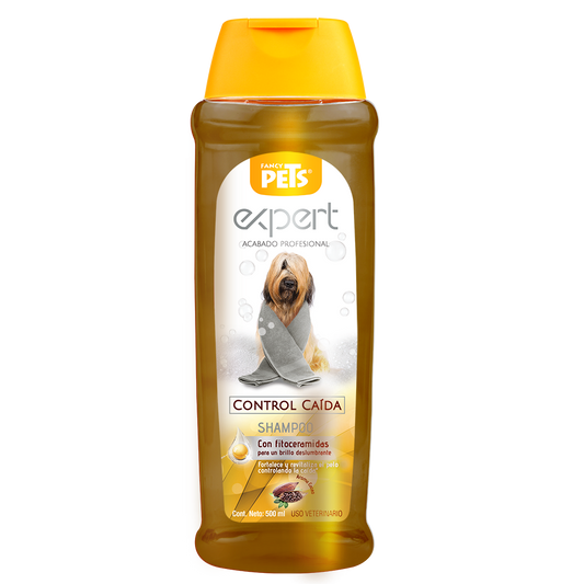Shampoo Fancy Pets Expert Control Caída 500ml