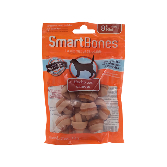SmartBones Premios Mini Huesos de Camote 112 g
