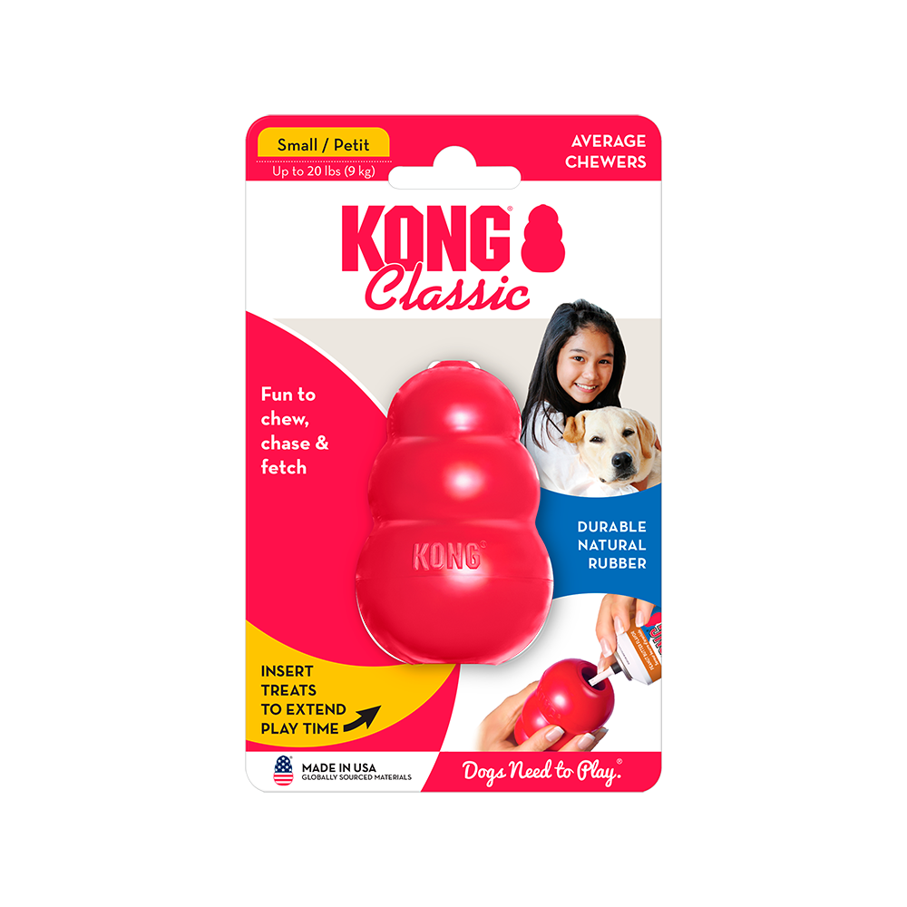 Juguete Kong Clásico Chico Para Perro