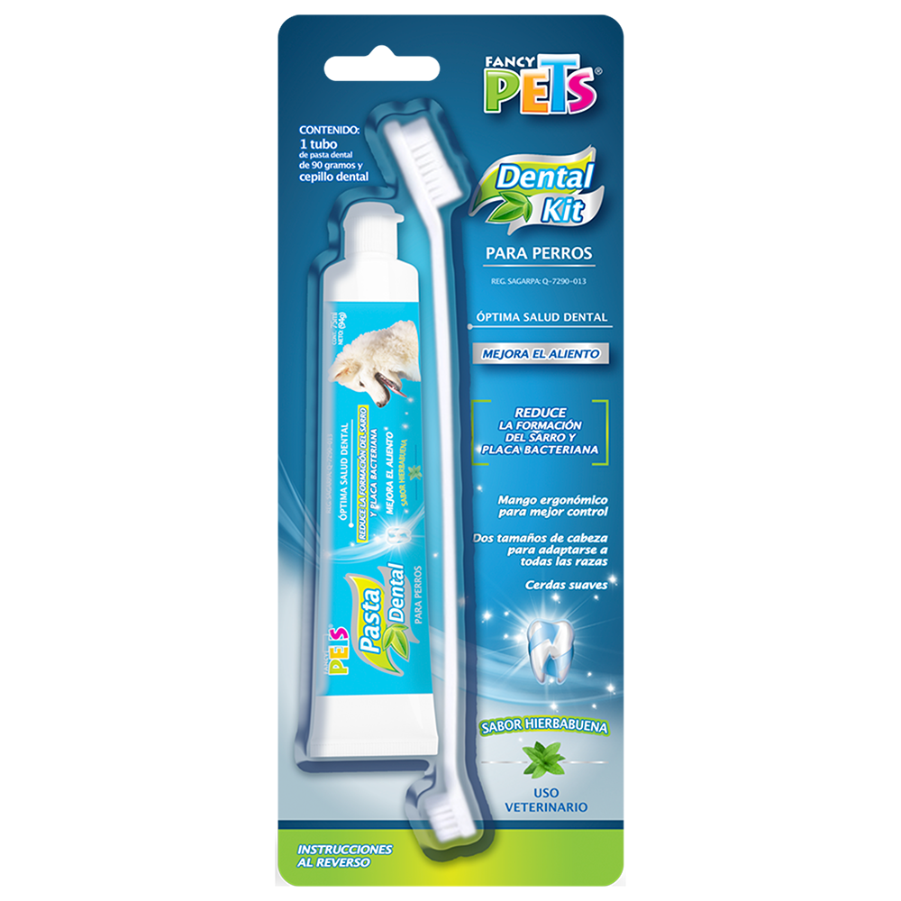 Kit Dental Fancy Pets Pasta y Cepillo Para Perro