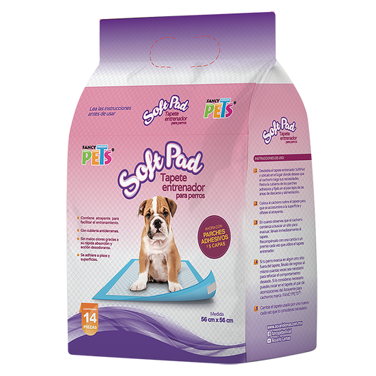 Tapete Entrenador Fancy Pets Soft Pad 14pzas