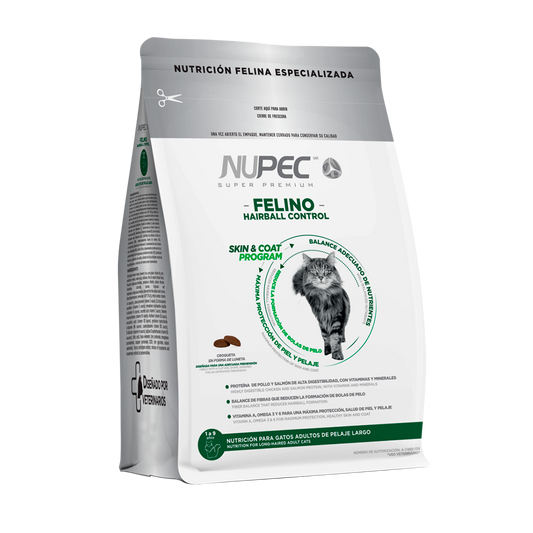 Nupec Alimento Hairball Control Para Gato
